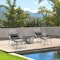 Manhattan Comfort Ashland 3-Piece Patio Conversation Set with Foot Ottomans in Grey OD-CV023-GY - alternate 1